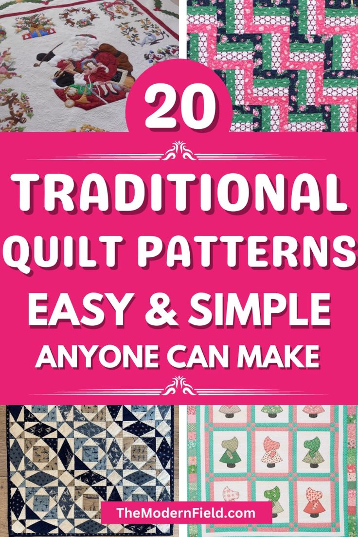 easy traditional quilt patterns