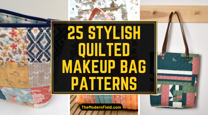 Quilted Makeup Bag Patterns