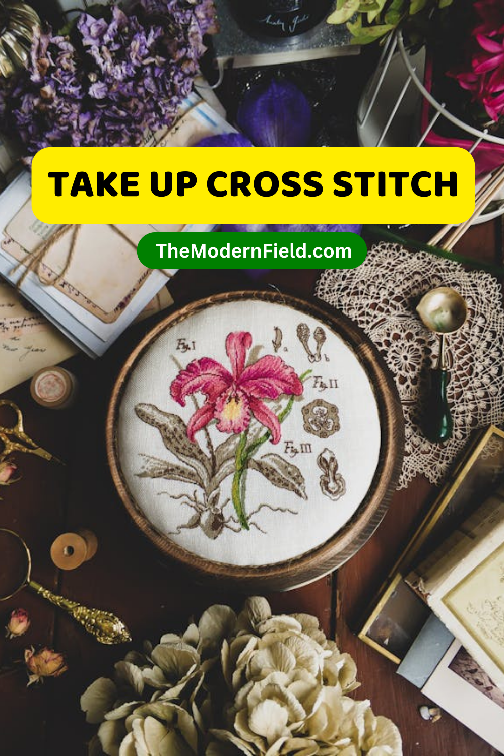 Take Up Cross Stitch