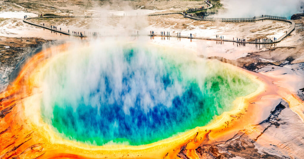 Prismatic Spring: The Place Where Hell Bubbles Up