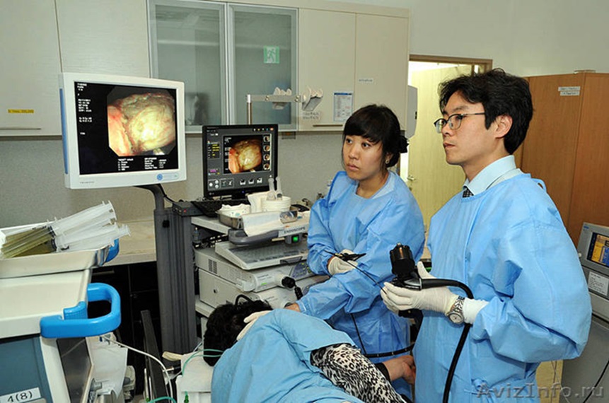 Treatment in South Korea. Hospital, clinics and medical centers