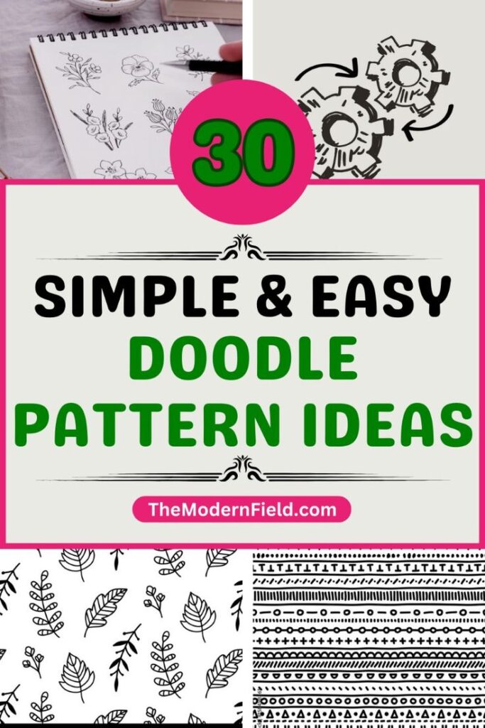 Easy Doodle Pattern Ideas You Can Really Sketch Anywhere The